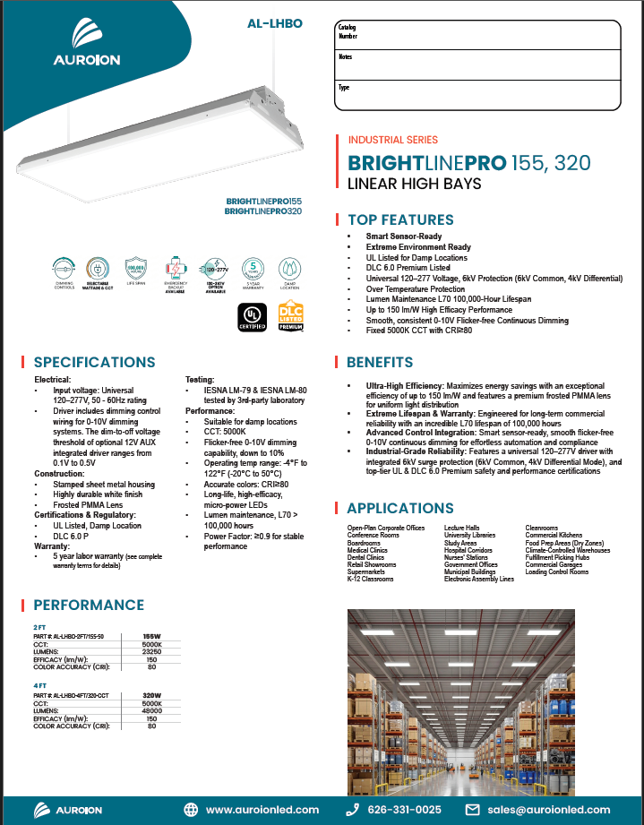 SPECS SHEET