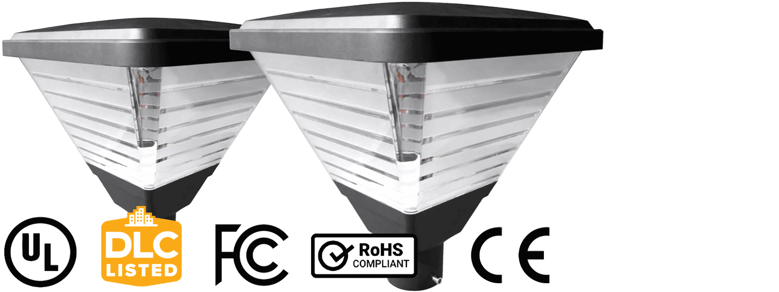 QUAD CROWN LED POST-TOP LIGHTS 60 (AL-PT-C-60)
