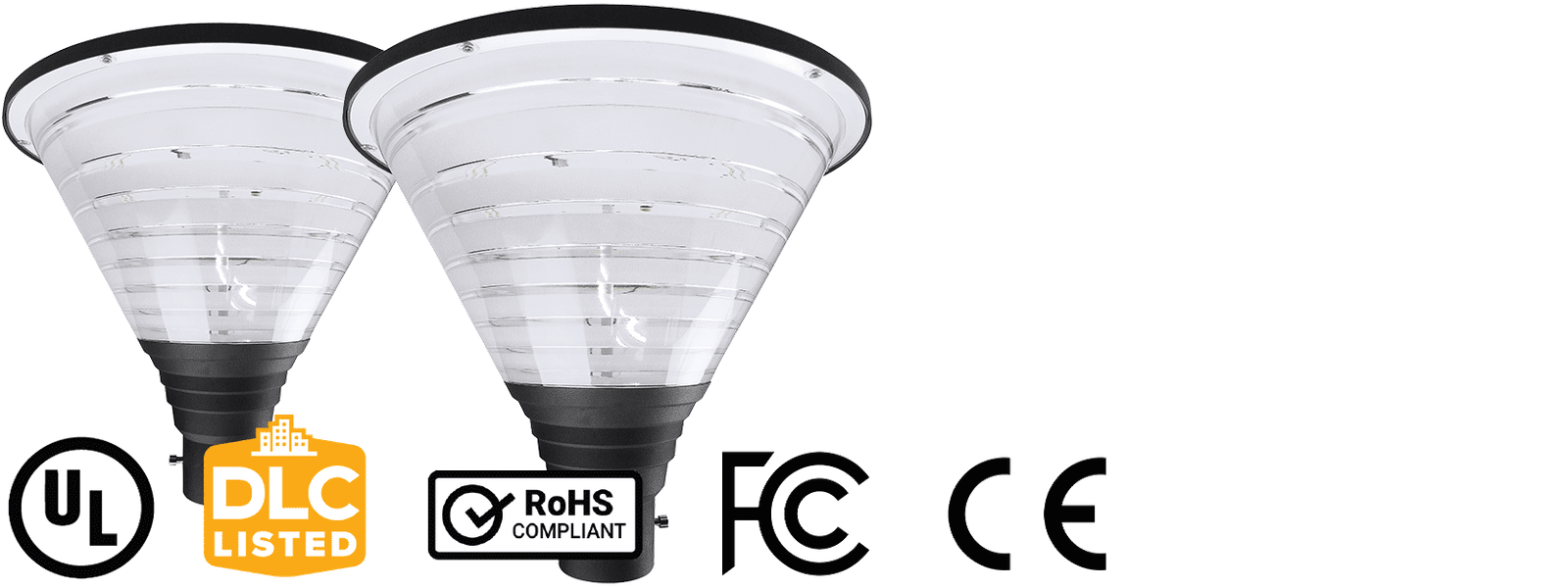 AERO CROWN LED POST-TOP LIGHTS 100 (AL-PT-D-100)