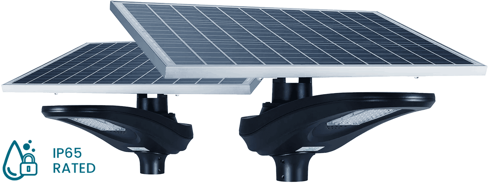 SOLAR GLOW SOLAR LED STREET LIGHTS 23 (AL-SSL-23-50K)